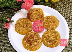  Illustration of how to make fragrant and glutinous pumpkin cake 7