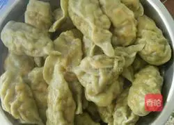 Illustration of how to make mugwort juice dumplings 6