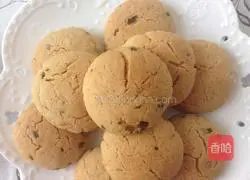 Illustration of how to make green onion salty crispy cake 5