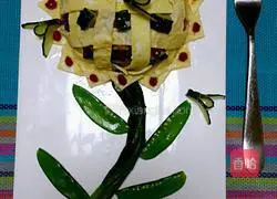 Illustration of how to make sunflower 🌻fried rice 10