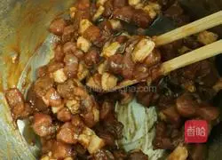 Illustration of how to make diced pork steamed buns 6