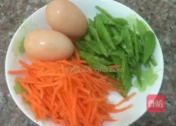 Illustration of how to make fried noodles 1