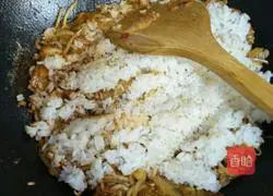 Illustration of spicy cabbage fried rice 4