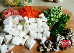 Illustration of how to make steamed buns, duck egg and seasonal vegetable cakes 2