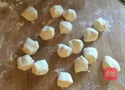 Illustration of how to make tomato and egg dumplings 12