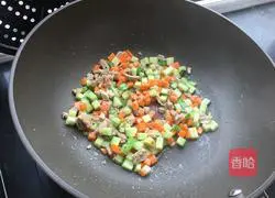 Soy Sauce Fried Rice Recipe Illustration 2