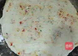 Illustration of how to make scallion pancakes (scallion pancakes) 15