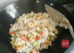 My fried rice recipe illustration 5