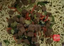 Illustration of how to make dry noodles 3