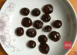 Illustration of how to make brown sugar glutinous rice balls 2