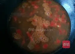 Illustration of how to make wontons in soy soup 3