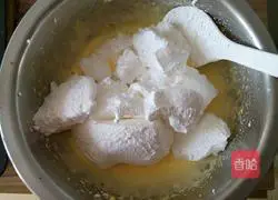 Illustration of how to make Changbai cake, also known as beef tongue cake 4