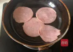 Illustration of how to make ham sandwich 4