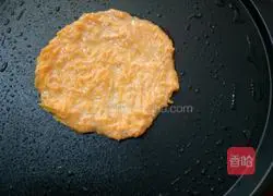 Illustration of how to make carrot pancakes 6