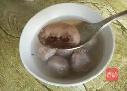 Simple red bean glutinous rice balls recipe 11