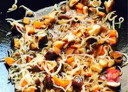 Illustration of how to make whitebait marinated fried rice 9