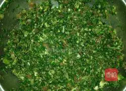 Illustration of how to make shepherd's purse dumplings 4