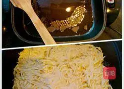 Potato Shredded Pancakes Illustration of how to do it 4