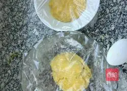 Illustration of making bean paste cake (electric pancake version) 7