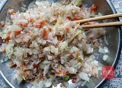 Illustration of making whole grain radish buns 4