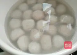 Illustration of how to make rice wine glutinous rice balls 3