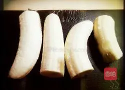 Banana sandwich...simple version of the recipe 3