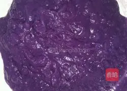 Illustration of how to make purple sweet potato buns 2