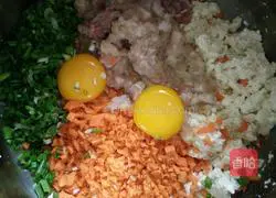 Fragrant Illustration of how to make fried meatloaf 5