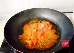 Illustration of how to make tomato noodles 8