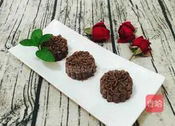 Illustration of making kidney bean cake 13