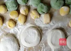 ❤Xiaorui style vegetable rose steamed buns and flowering steamed buns illustration 14