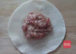 Illustration of how to make tomato and beef dumplings 8