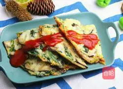 Illustration of how to make mushroom and vegetable cheese cake 18