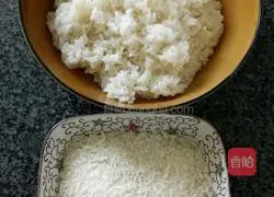 Illustration of how to make glutinous rice cakes 2