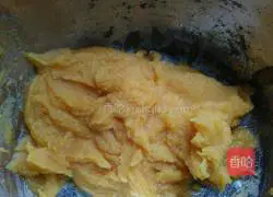 Illustration of how to make sweet potato cake 3