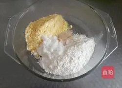 Illustration of how to make milk-flavored corn cakes 2