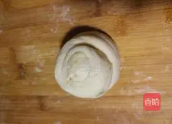 Crispy green onions Illustration of how to make fried cakes 9