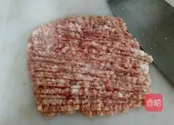 Illustration of how to make cabbage and pork dumplings 1