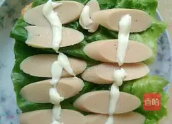 Illustration of how to make fruit and vegetable sandwiches 10