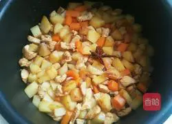 Potato and Chicken Braised Rice Recipe Illustration 10