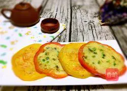 Illustration of how to make sweet pepper and carrot cake 9