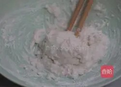Illustration of how to make Yuhuashi glutinous rice balls 2