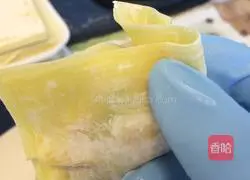 wontons Illustration of how to do it 12