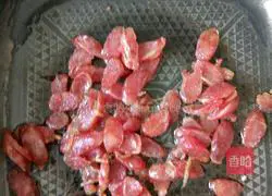 Recipe for fried rice with mixed preserved meat Illustration 3