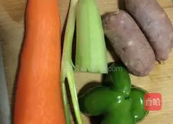 Cheese Omelette Rice (Internet Celebrity Fried Rice) Flaming Mountain Recipe Illustration 1