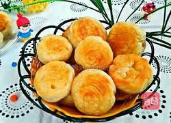 Crispy, fragrant and finger-wrap Illustration of how to make cakes 9