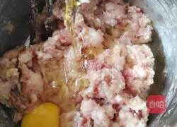 Illustration of how to make leek, cabbage and pork dumplings 2