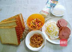 How to make corn sandwiches Illustration 1