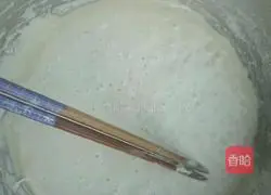 Steamed buns (mixed and fermented once) Illustration of how to wake up) 7