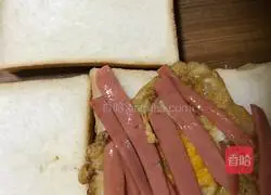 Illustration of how to make homemade sandwiches 6